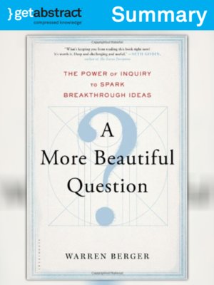 cover image of A More Beautiful Question (Summary)